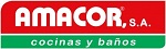 Logo de AMACOR, COCINAS Y BAÑOS
