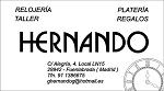 Logo de HERNANDO RELOJERIA-PLATERIA